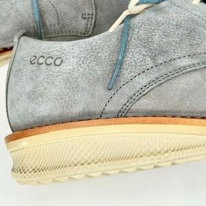 ECCO gray suede lace-up derby shoes men's EU 40 (US‎ ~7–7.5)